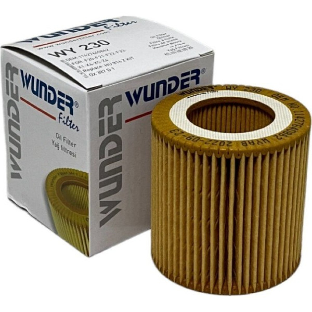 Wunder Bmw 5 Serisi F10, F11 (520 I, 528 I) 2010-2017 Yağ Filtresi Oto Boyaları Fiyatı