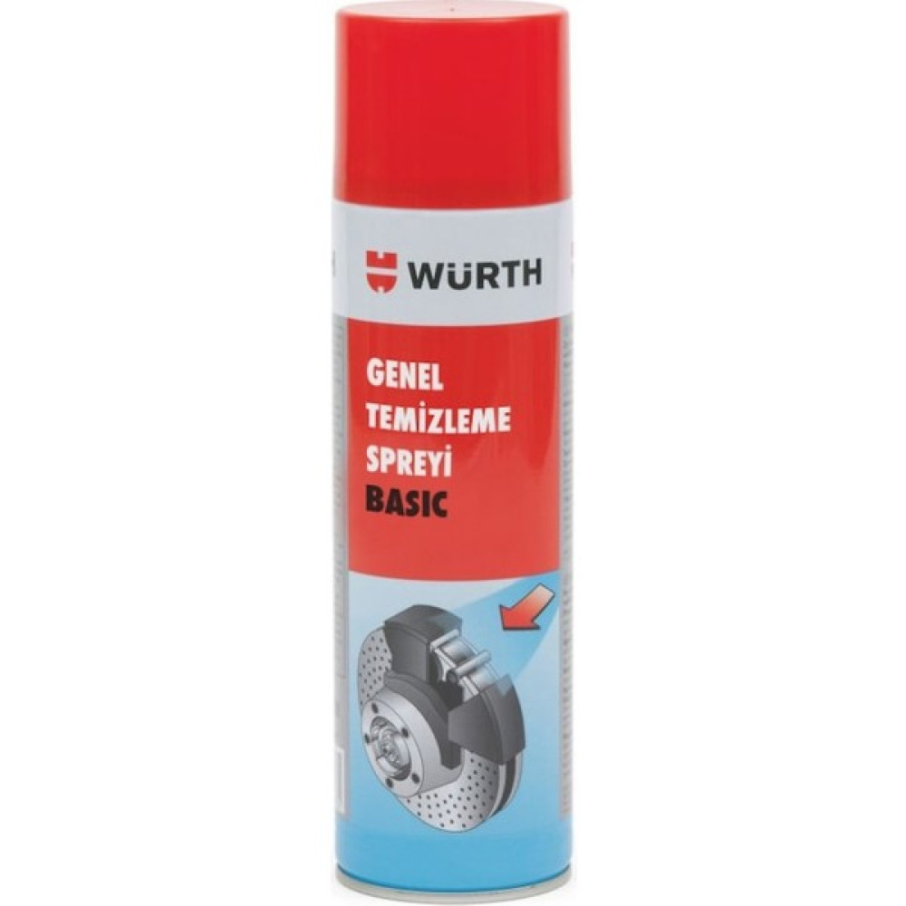 Wurt Würth Genel Temizleme Spreyi Basıc 500ML Oto Boyaları Fiyatı