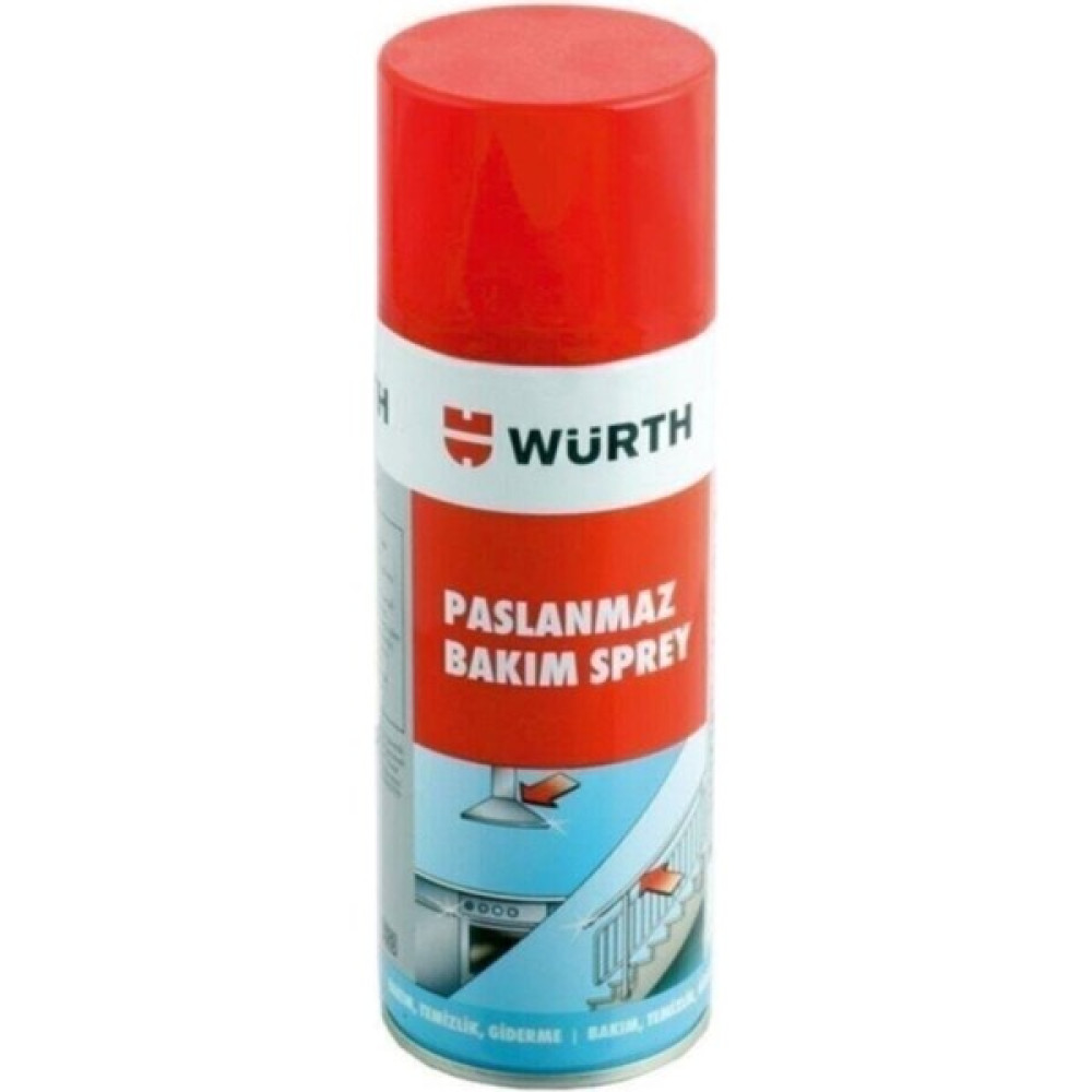Wurt Würth Paslanmaz Çelik Bakım Spreyi (400ML.) Bakım Spreyleri Fiyatı