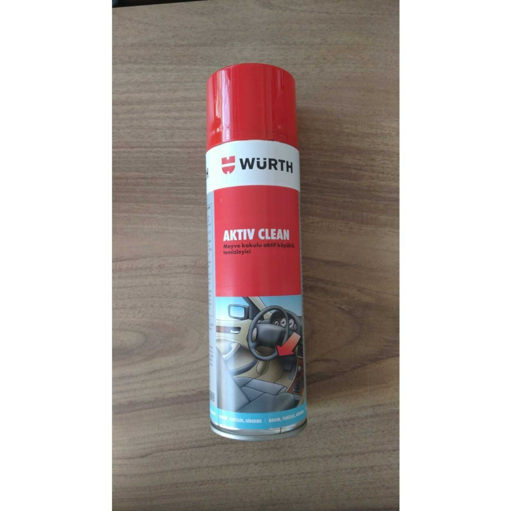 Würth Activ Clean Araç Içi Aktif Temizleme Köpüğü 500 ml Oto Bakım & Temizlik Ürünleri Fiyatı