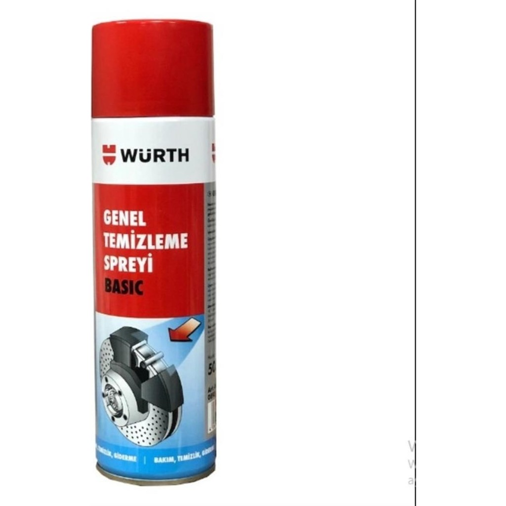 Würth Balata ve Genel Temizleyici Sprey Fren Bakım Spreyi Fiyatı