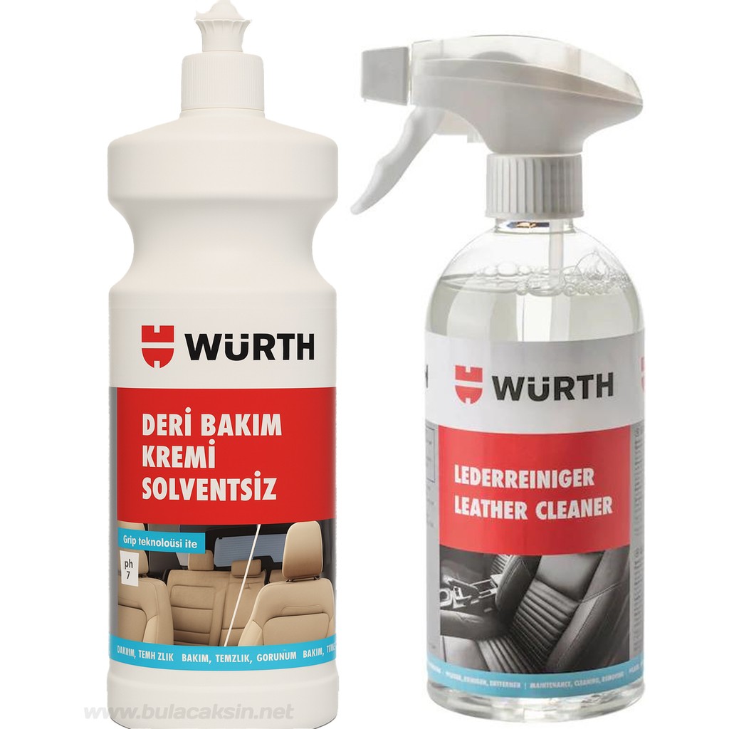 Würth Deri Besleyici ve Temizleyici Bakım Seti Diğer Fiyatı