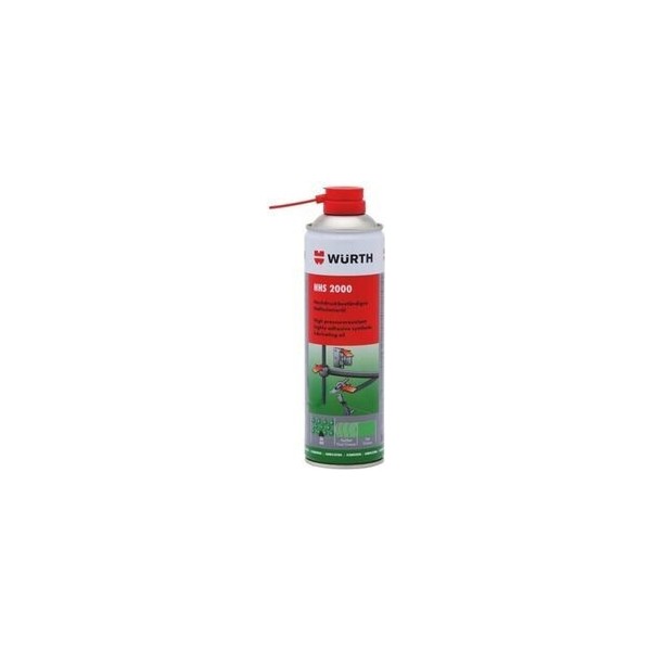 Würth HHS 2000 Sıvı Gres Yağlama Spreyi 500 ml Yüksek Basınca Dayanıklı Özellikli Yağlama Diğer Fiyatı