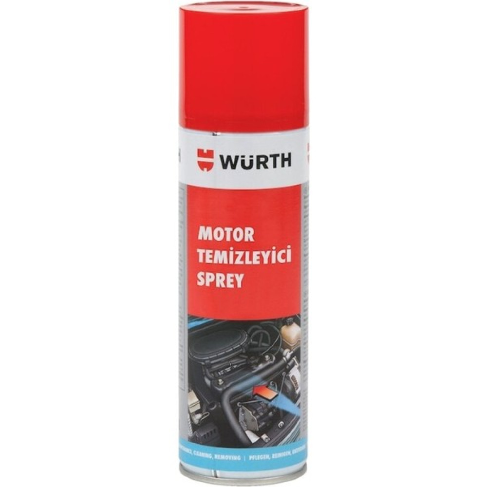 Würth Motor Temizleyici Sprey Hızlı 500 ml 769207824833 Akü & Akü Malzemeleri Fiyatı