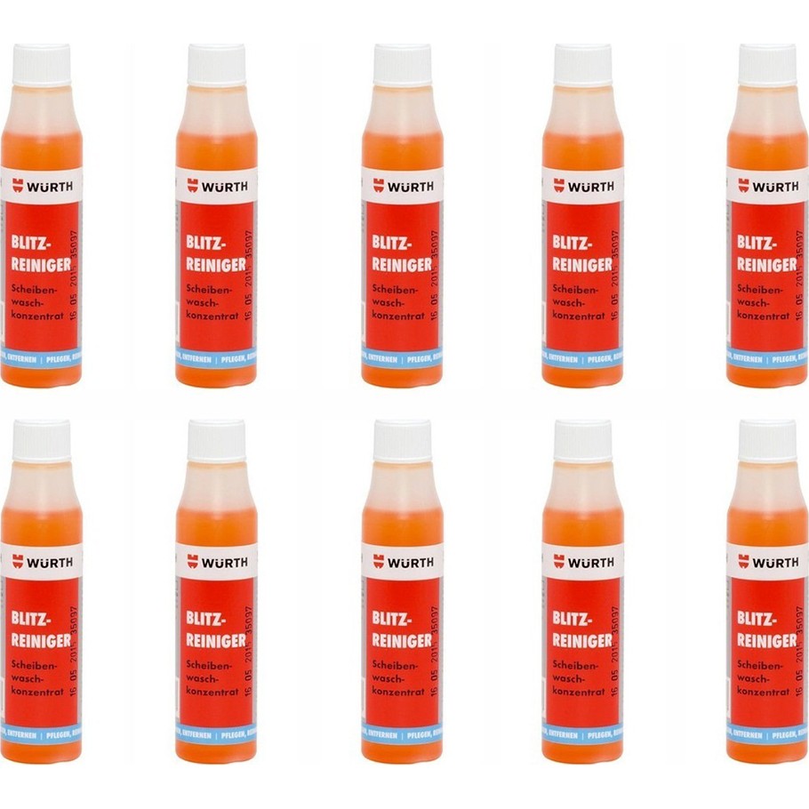 Würth Oto Konsantre Cam Suyu Temizleme Sabunu 32 ml 10'lu Oto Cam Bakım Ürünleri Fiyatı