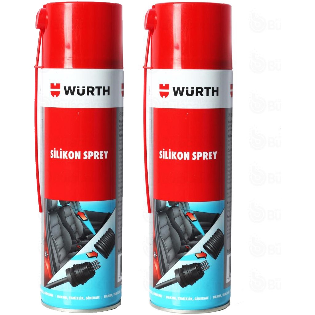Würth Silikon Sprey 500 ml 2 Adet Oto Yağlayıcılar Fiyatı