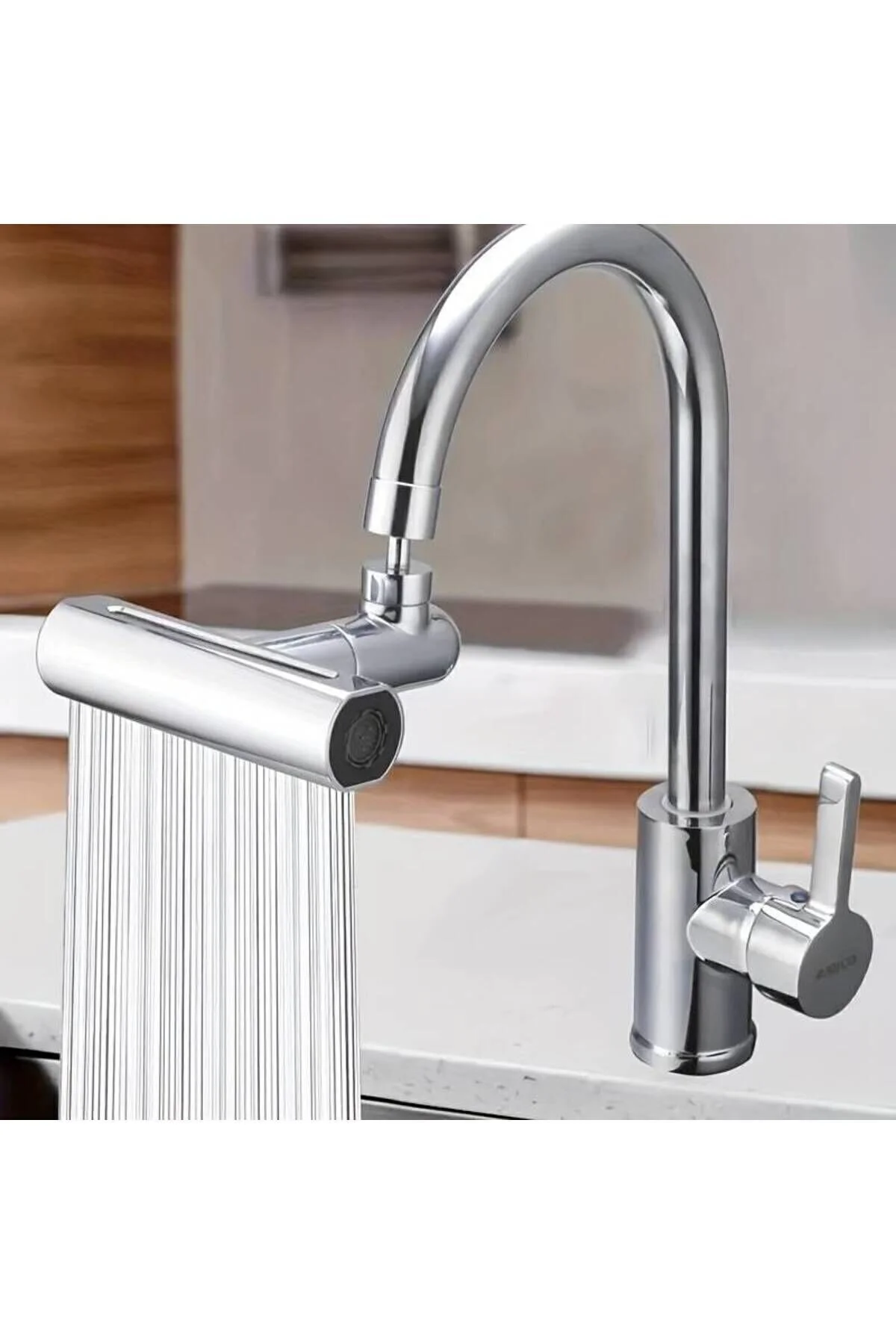 WUVERA Akıllı Musluk 4fonksiyonlu Ayarlanabilir Mutfak Armatür Lüx Musluk Başlığı Çeşme Lavabo" Bataryalar Fiyatı