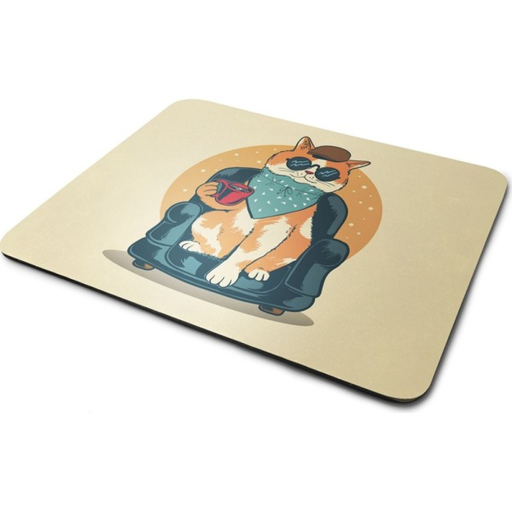 Wuw Kahve Zamanı Kedicik Dikdörtgen Kaymaz Taban Mouse Pad Mouse Pad Fiyatı