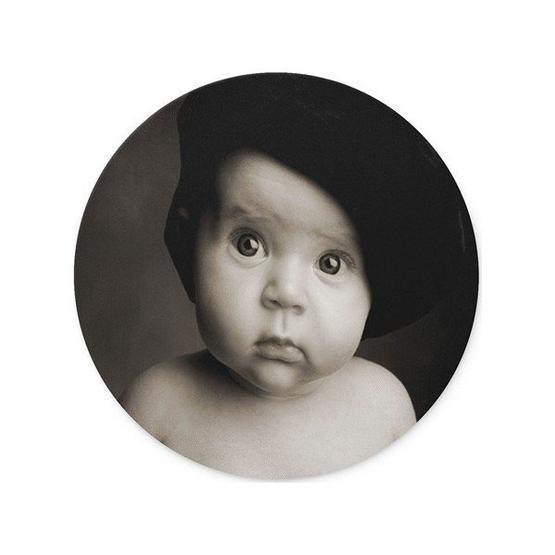 WuW Masum Bebek Yuvarlak Kaymaz Taban Mouse Pad