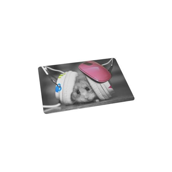 WuW Müziksever Hamster Kaymaz Taban Mouse Pad