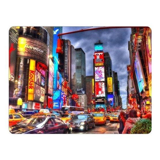 WuW New York Şehir Temalı Kaymaz Taban Mouse Pad
