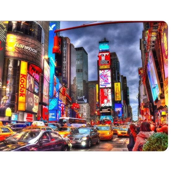 WuW New York Şehir Temalı Kaymaz Taban Mouse Pad