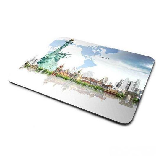 WuW New York Şehir Temalı Kaymaz Taban Mouse Pad