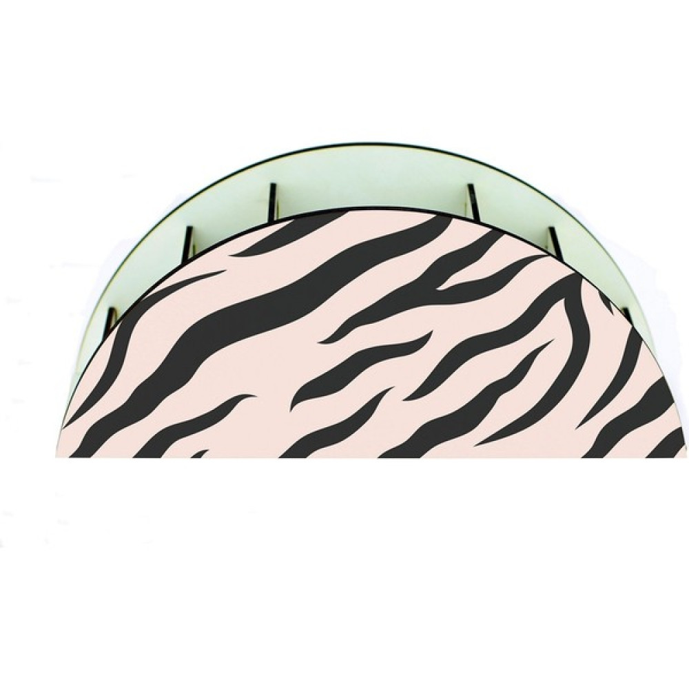 Wuw Pembe Zebra Desenli Ahşap Masaüstü Kalemlik Kalem Kutusu Organizer Ofis Seti Fiyatı