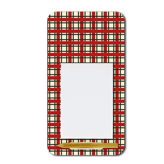WuW Retro Desenli Magnetli Kalemli MDF Notluk