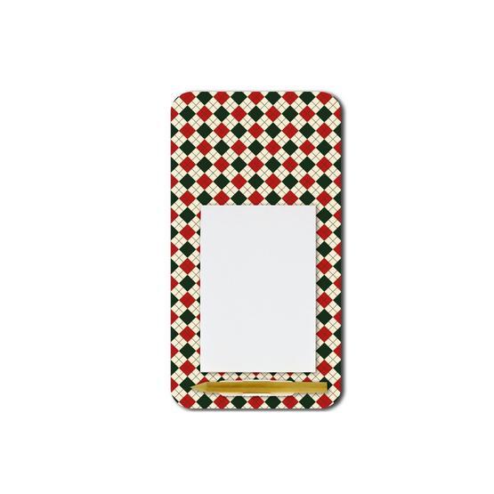 WuW Retro Desenli Magnetli Kalemli MDF Notluk