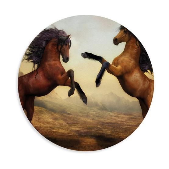WuW Şahlanan Atlar Kaymaz Taban Mouse Pad