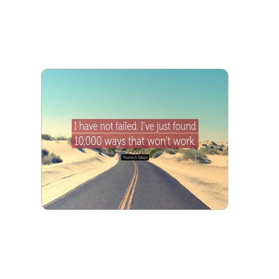 WuW Thomas Edison Kaymaz Taban Mouse Pad