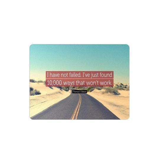 WuW Thomas Edison Kaymaz Taban Mouse Pad