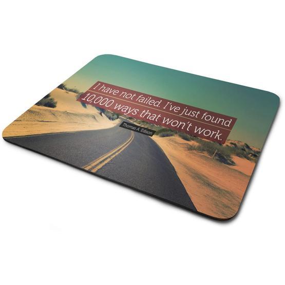 WuW Thomas Edison Kaymaz Taban Mouse Pad