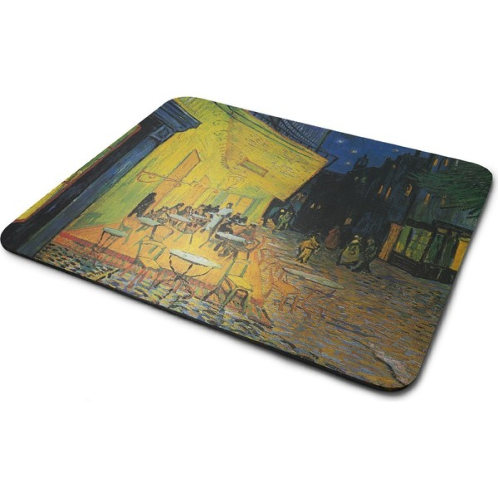 Wuw Van Gogh Cafe Terrace Dikdörtgen Kaymaz Taban Mouse Pad - Renkli Mouse Pad Fiyatı