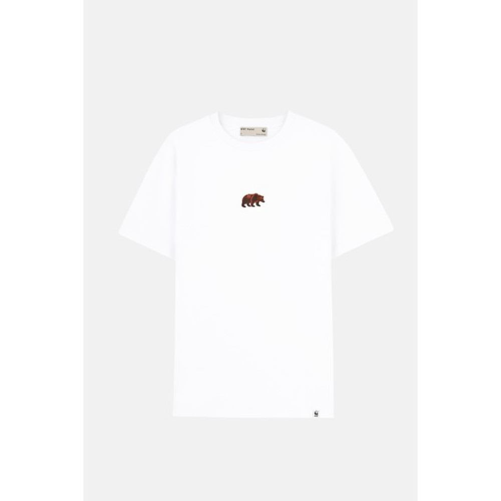 WWF Market Bozayı Premium T-Shirt - Beyaz T-Shirt & Sweatshirt (Outdoor) Fiyatı