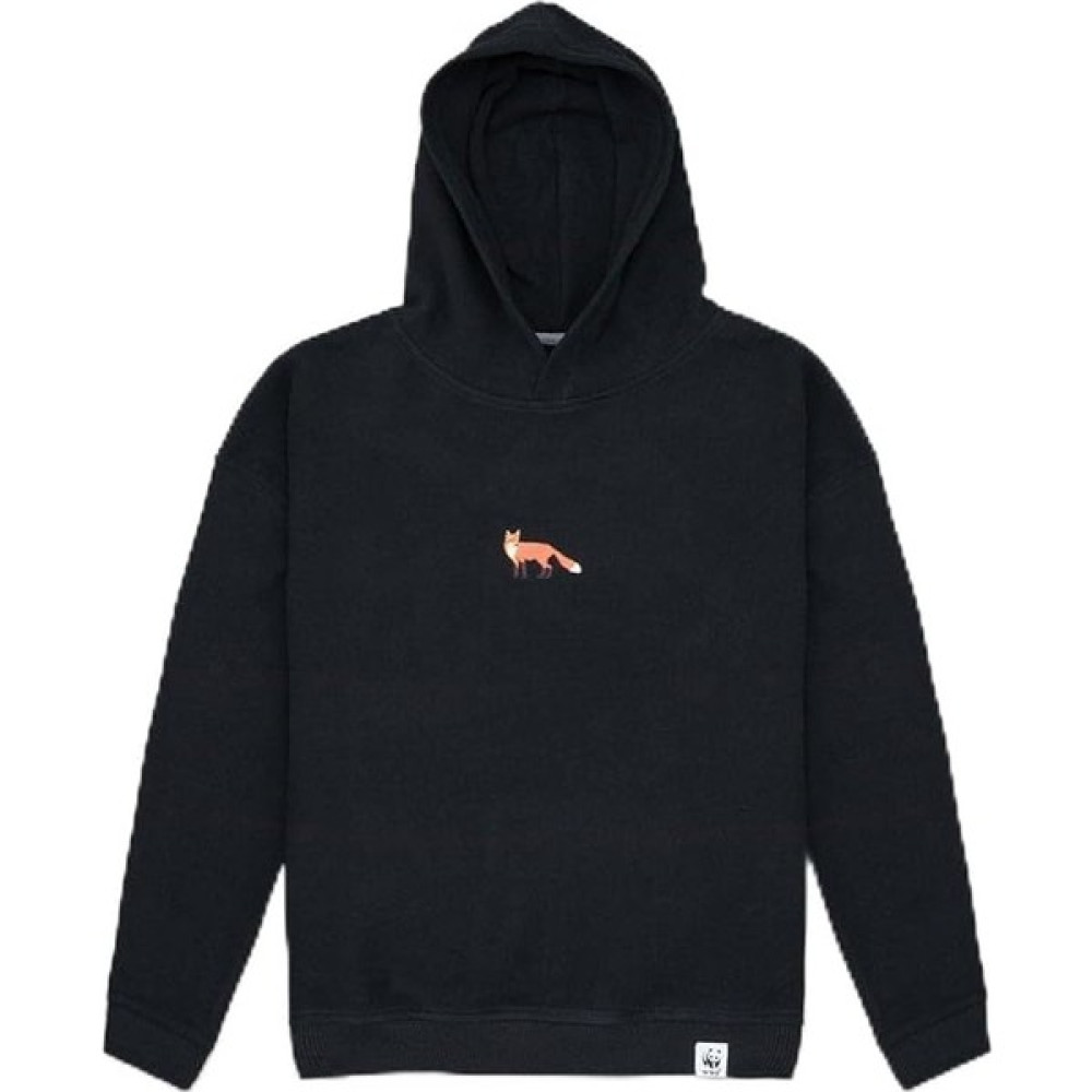 Wwf Market Kızıl Tilki Super Soft Hoodie Sweatshirt Siyah T-Shirt & Sweatshirt (Outdoor) Fiyatı