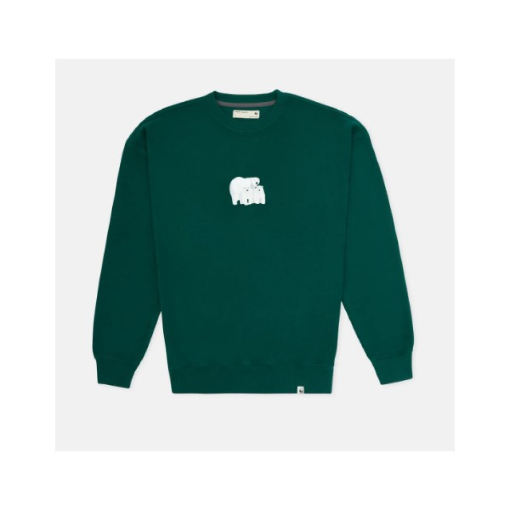 Wwf Market Kutup Ayıları Supersoft Sweatshirt - Nefti Yeşil T-Shirt & Sweatshirt (Outdoor) Fiyatı