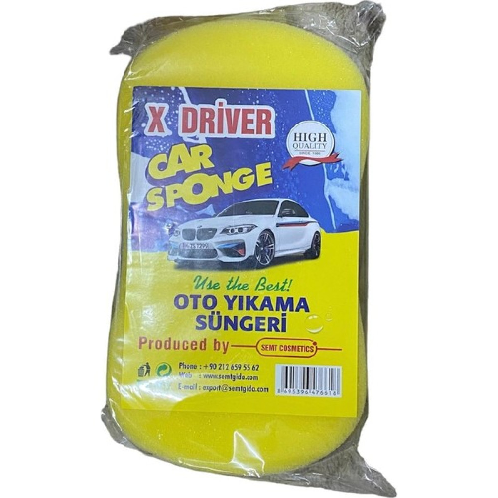 X Driver Ambalajlı Oto Yıkama Süngeri 3 ADET Oto Bakım Bezleri Fiyatı