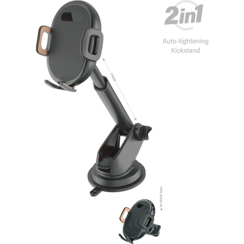 X-Level X-Mountduo Otomatik Ayarlanabilir Araç Içi Telefon Tutucu - Siyah Cep Telefonu Tutucu Fiyatı