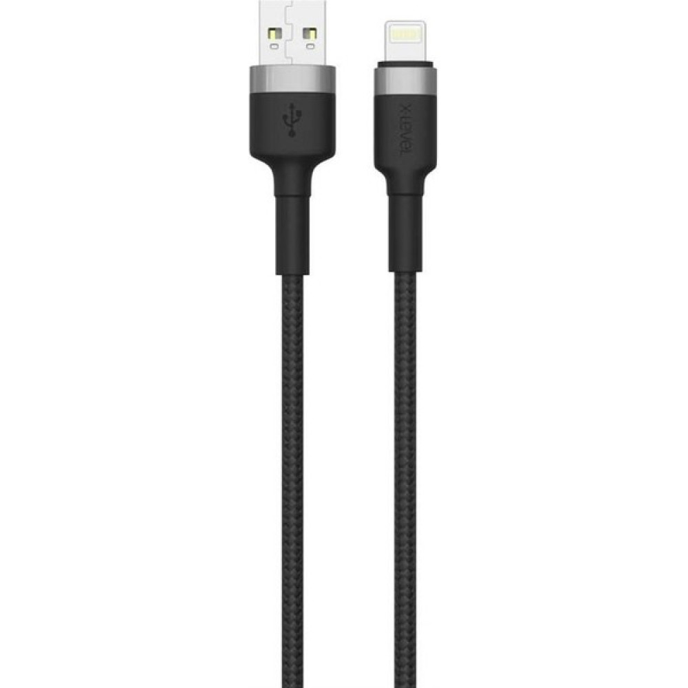 X-Level X-Shark Usb-A To Lightning Tüm Iphonelarla Uyumlu 1.2 Metre Hızlı Şarj ve Data Kablosu Siyah Xlevel - İphone Oto Boyaları Fiyatı