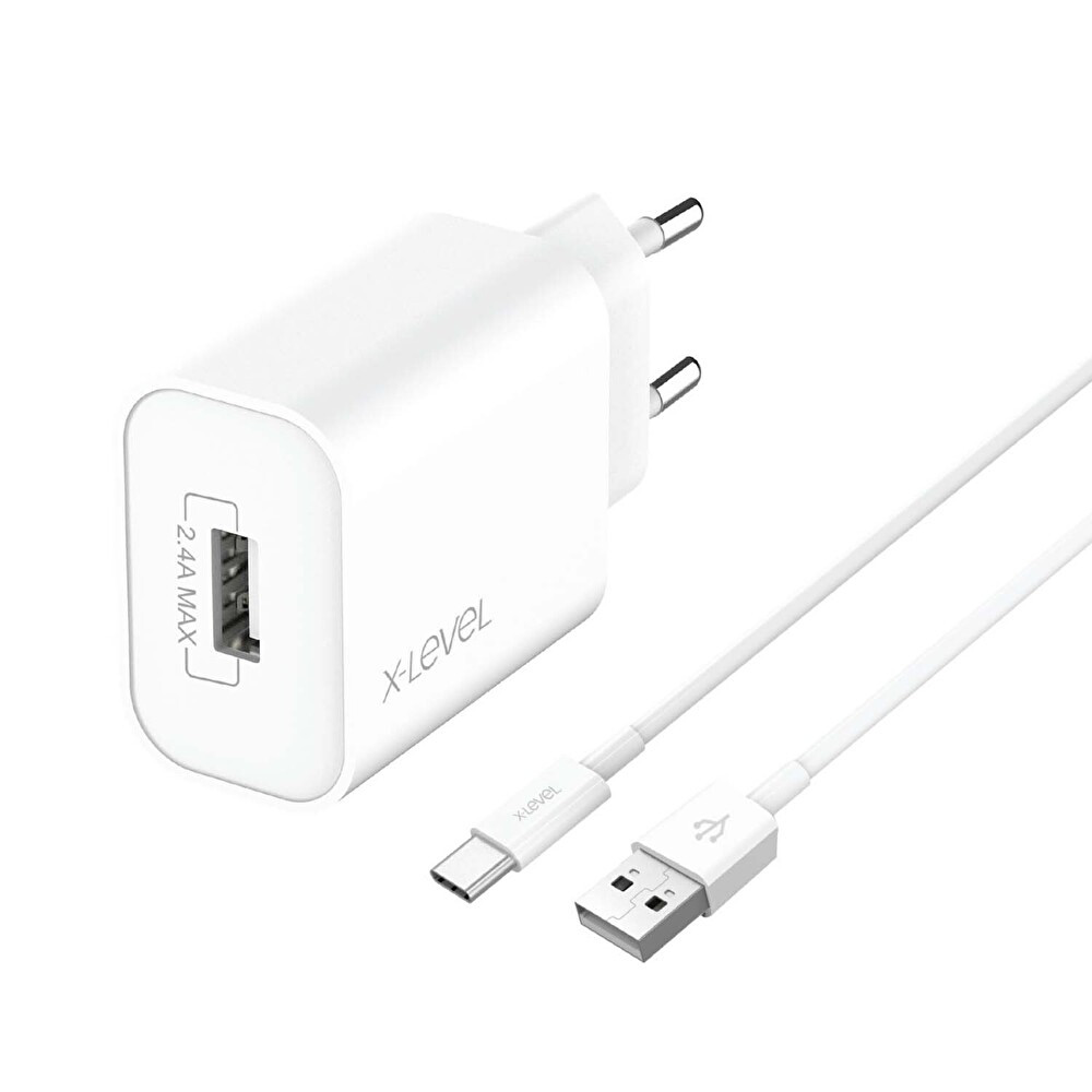 X-Level XC4001C X-Chargerc Lite 12 W Şarj Aleti + Type-C Kablo Beyaz Lisanssız Telsiz & Aksesuarları Fiyatı