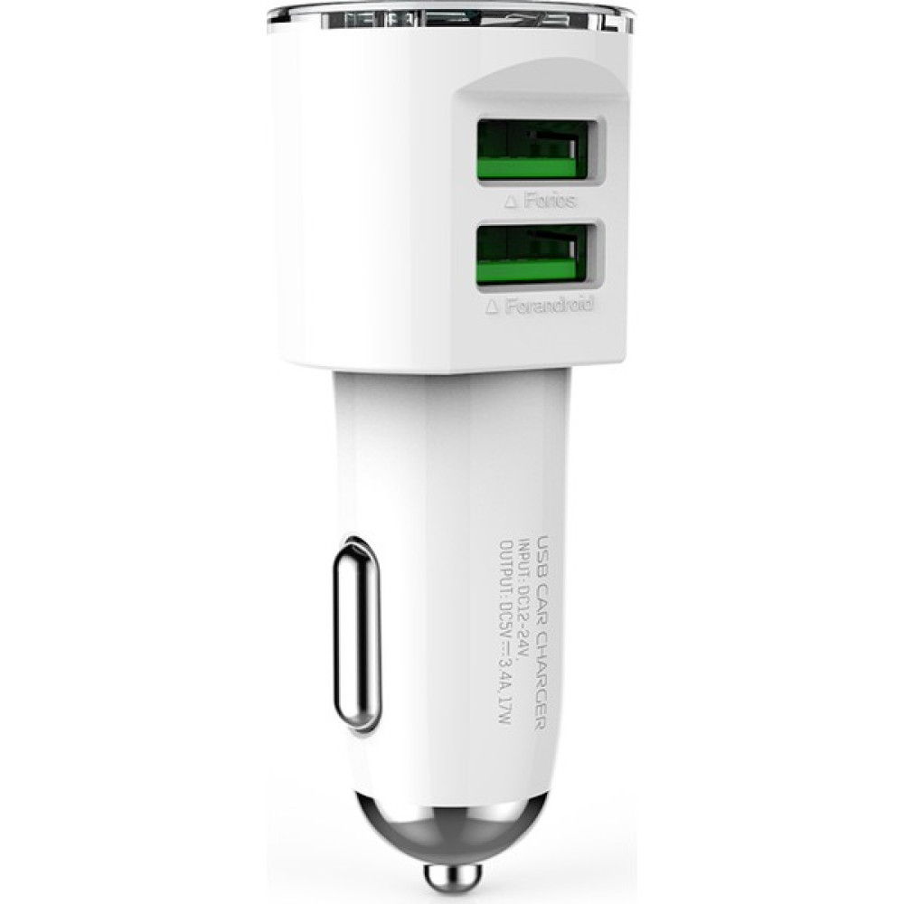 X-Voora DL-C29 3.4A Çift Çıkışlı Micro USB Fast Araç Şarj Cihazı Cep Telefonu Araç Kiti Fiyatı