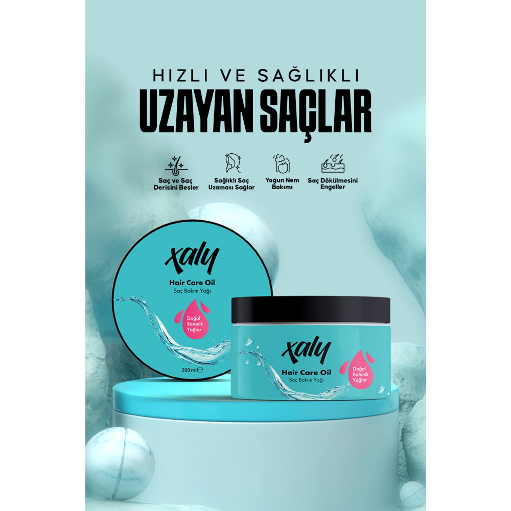 Xaly Yavaş Uzayan Saçlara Özel Saç Bakım Yağı 250 ml Saç Bakım Maskeleri & Serumlar & Spreyler Fiyatı
