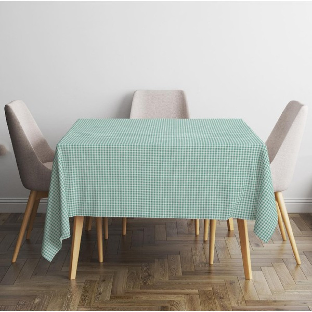 xamantha Pötikareli Masa Örtüsü , Pitikareli Sofra Bezi Piknik Örtüsü Dikdörtgen Yer Sofrası - Yeşil - 140 x 140 cm Masa Örtüsü Fiyatı