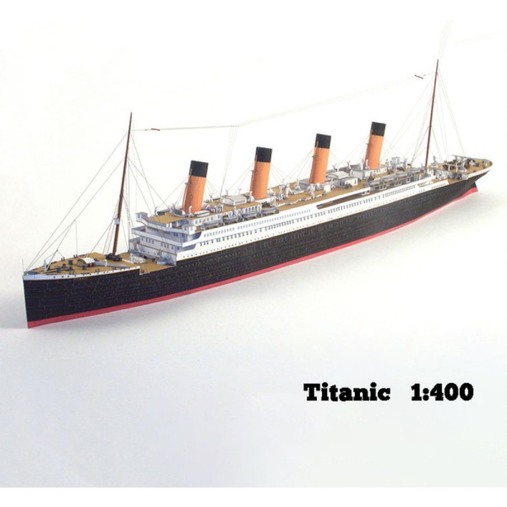 Xavier 1:400 Titanic Kağıt Model Gemi Modeli Manuel Dıy (Yurt Dışından) - Beyaz Oyuncak Gemi Fiyatı