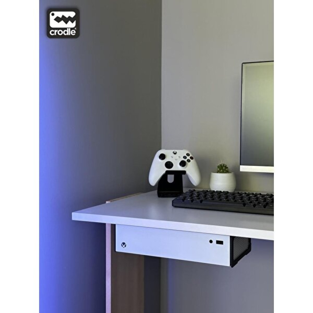 Xbox Series S Için Duvar ve Masa Altı Montaj Standı Yerden Tasarruf Rahat Hava Akışı Konsol & PC Oyunları Fiyatı