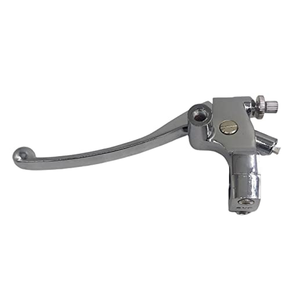 XDF 1" 25mm Left Clutch Lever Perch Compatible for Honda Shadow VT600 VT750 VT1100 VT1300 VTX1300 VF750 Motorcycle Handlebar Mirror Base Mount 53172-MR1-000（Chrome ）