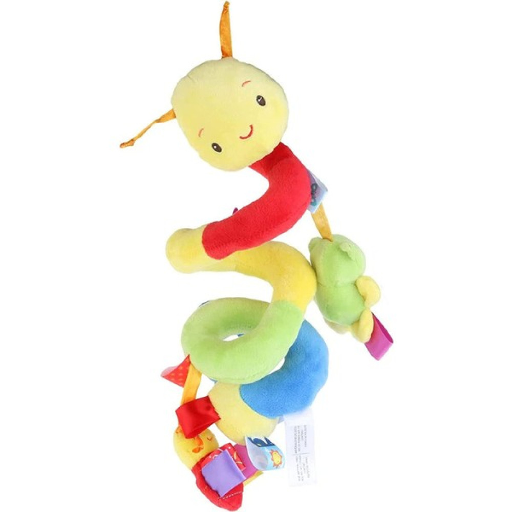 Xengo Bebek Arabası Oyuncağı, Spiral Bebek Arabası Oyuncağı (Yurt Dışından) - Sarı - 16cm Peluş Oyuncaklar Fiyatı