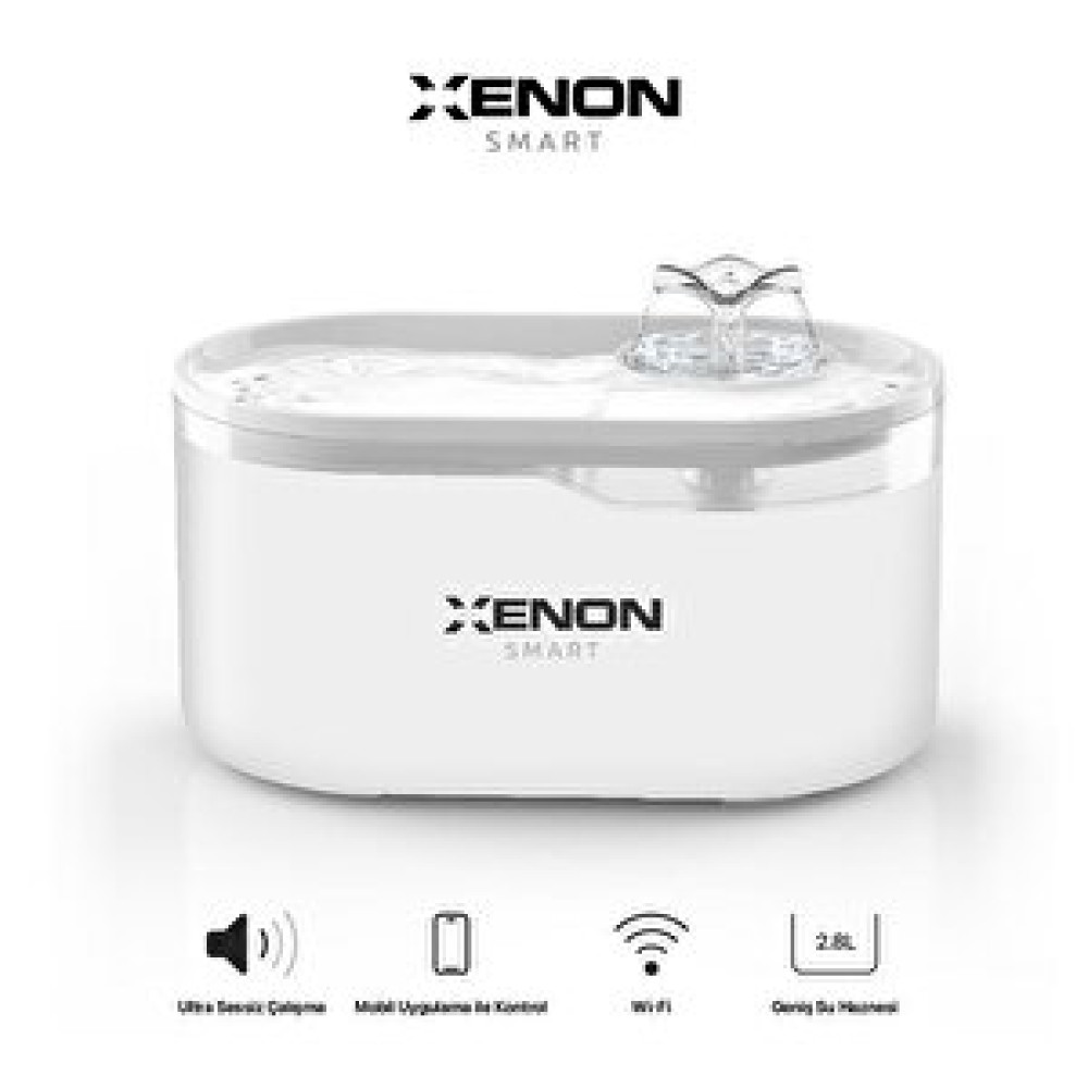 Xenon Smart Akıllı Kedi Köpek Su Pınarı Su Kabı Wifi Destekli Evcil Hayvan Ürünleri Fiyatı