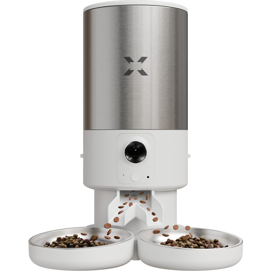 Xenon Smart Akıllı Mama Kabı (Kameralı) & Çift Kase Kiti | Paslanmaz Çelik, 5l, Bpa Free, Sesli Görüş Destekli Evcil Hayvan Ürünleri Fiyatı