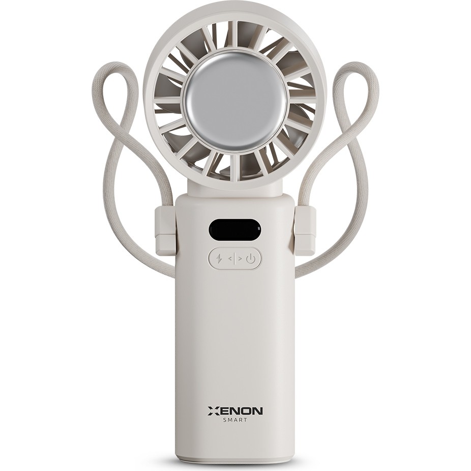 Xenon Smart El Vantilatörü | Peltier Soğutma, 100 Kademe, 3600mAh, 8300 RPM, USB-C, Askılı (Beyaz-X6111) - Beyaz Diğer Fiyatı