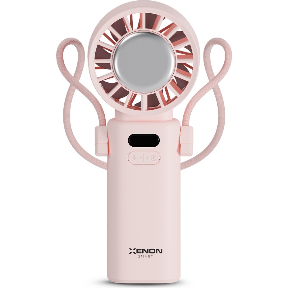 Xenon Smart El Vantilatörü | Peltier Soğutma, 100 Kademe, 3600mAh, 8300 RPM, USB-C, Askılı (Pembe-X6111) - Pembe Diğer Fiyatı
