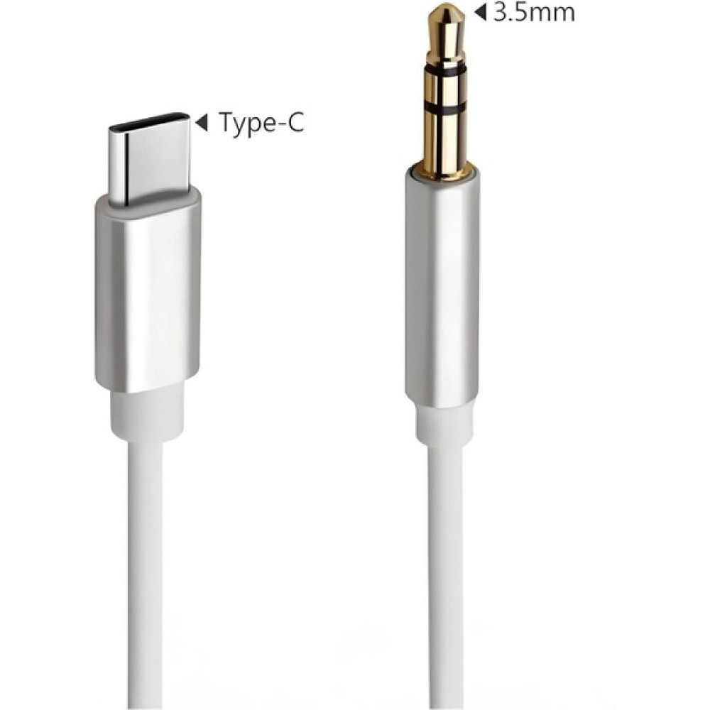 Xepette Jewelry Type-C To Aux 3.5mm Android Uyumlu, Araç Içi Ses Dönüştürücü, Yüksek Kalite, Kayıpsız Ses Iletimi - Beyaz Bilgisayar Çevirici ve Adaptörü Fiyatı