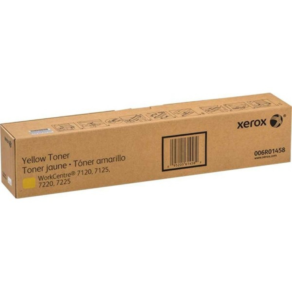 Xerox 006R01458 Sarı Orijinal Toner - Workcentre 7120, 7125, 7220, 7225 - Siyah Tonerler Fiyatı