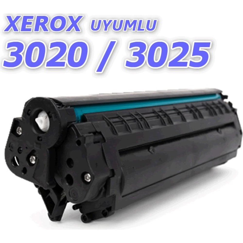 Xerox 3020 / Xerox 3025 Muadil Toner 1500 Sayfa Kapasiteli - Siyah - 0,35 - 1,10 kg Tonerler Fiyatı
