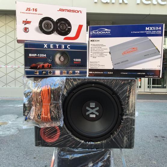 Xetec BHP-1204 1000W 30 cm Oto Subwoofer
