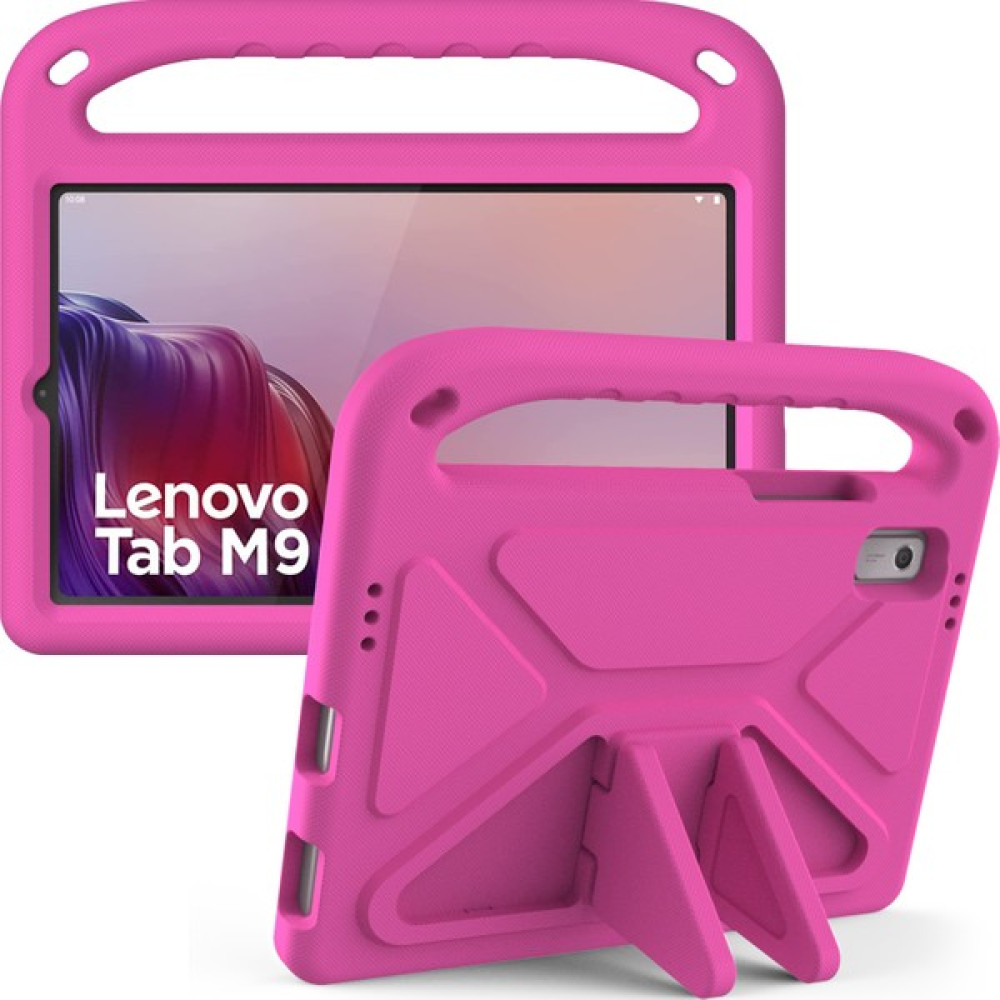 XFashion Lenovo Tab M9 Kickstand Tablet Kılıfı, El Kavrama Eva Şok Geçirmez Tablet Kapağı (Yurt Dışından) Tablet Kılıfı Fiyatı