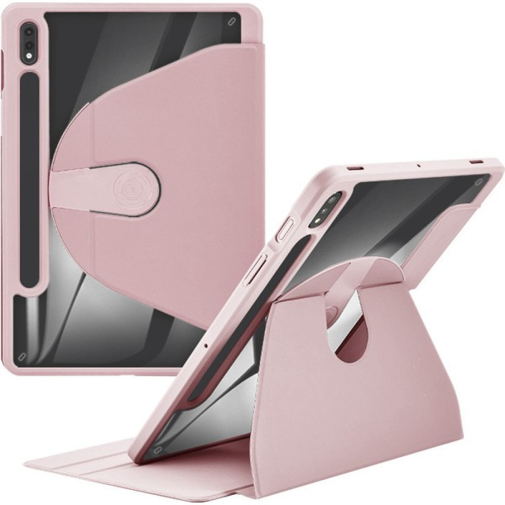 XFashion Samsung Galaxy Tab S9+ / Tab S9 Fe+ Kılıf Pc+Tpu+Pu Deri Standlı Tablet Kılıfı (Yurt Dışından) Tablet Kılıfı Fiyatı