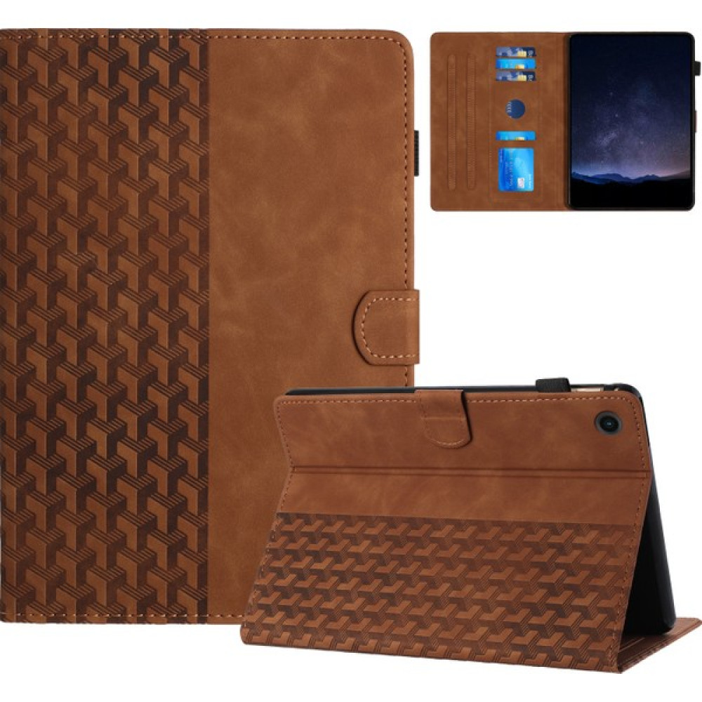 XFashion Samsung Galaxy Tab Tablet Pu Deri Damla Korumalı Katlanır Stand Kapağı (Yurt Dışından) - Kahverengi Oto Boyaları Fiyatı